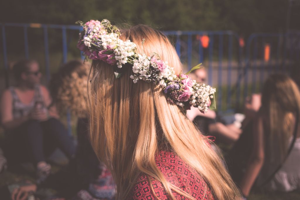 Midsummer in Latvia | wildflower wreaths