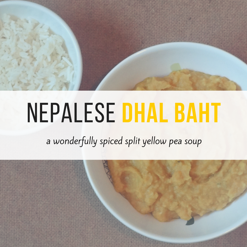 Nepalese dhal baht