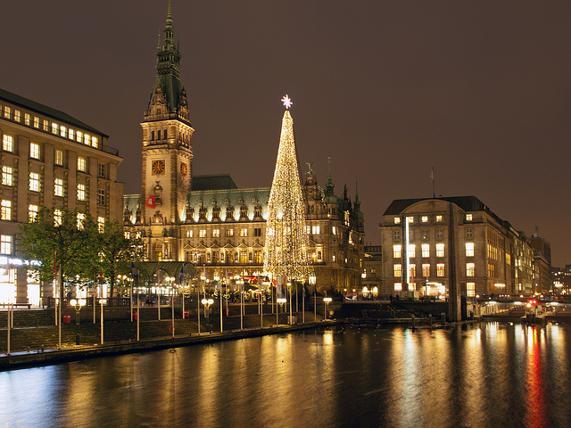 Christmas tree Hamburg