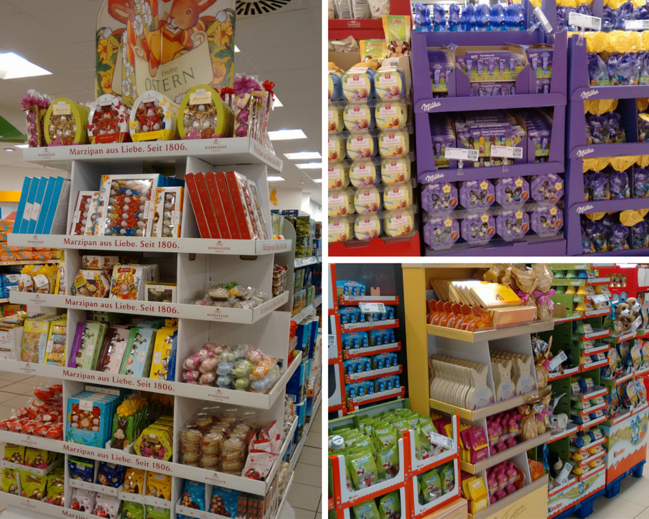 German Easter chocolate and other treats
