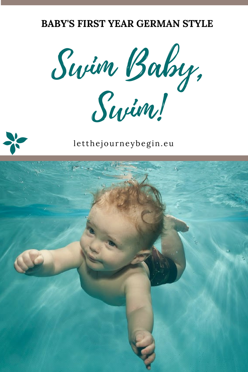 baby swimming in Germany