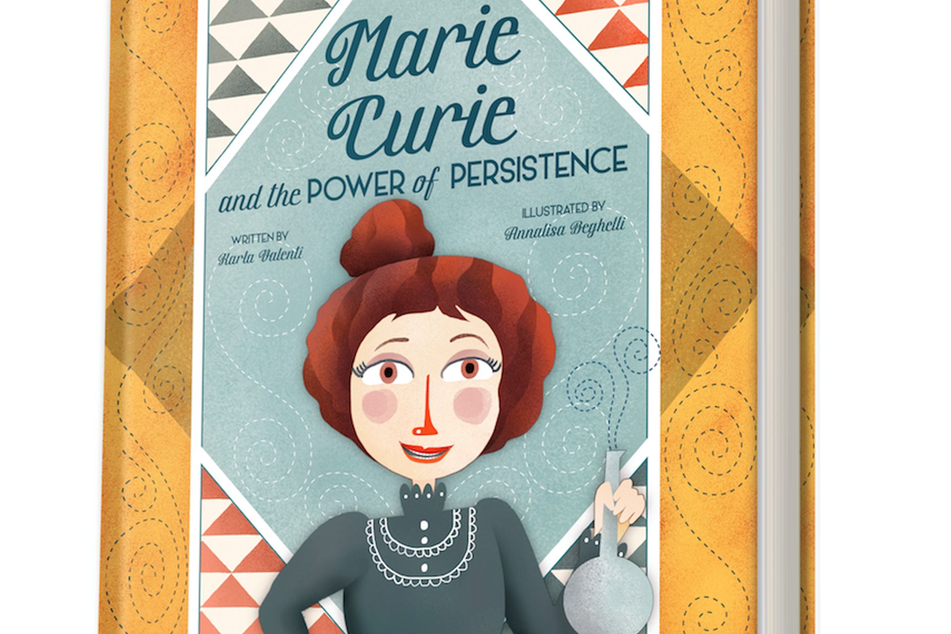 Marie Curie superhero book for kids now available on IndieGoGo